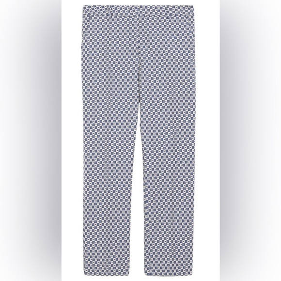 Weekend Max Mara geometric trouser cotton pants NWT - Picture 3 of 8